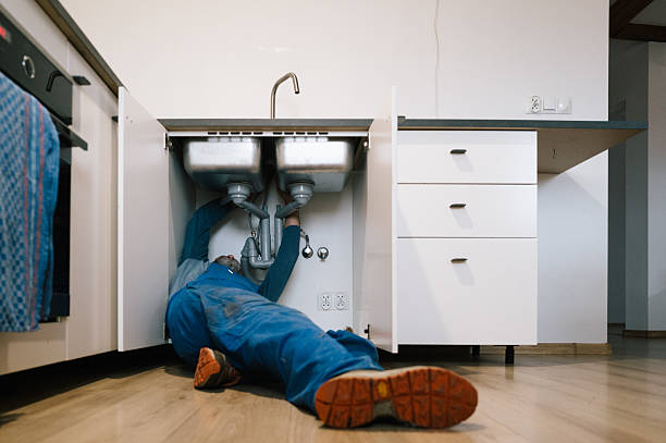 Professional Plumbing technician working in Dodgeville, WI